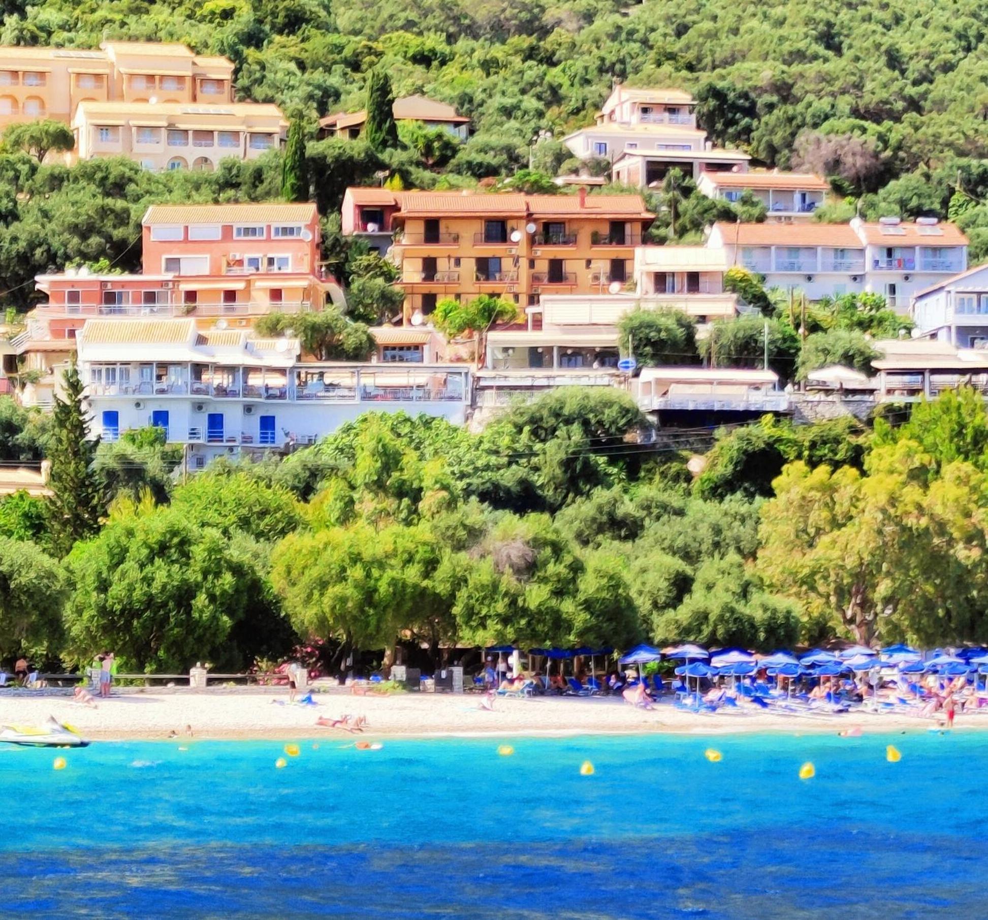 Vasiliki Seamemories Lägenhet Barbati Exteriör bild